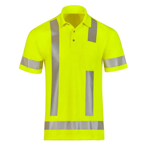 Red Kap® Men's Hi-Vis Performance Core Polo, Type R Class 3