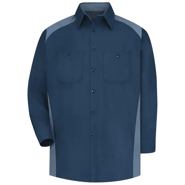 Red Kap® Men's Long Sleeve Motorsports Shirt