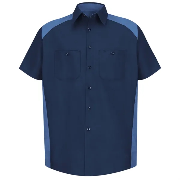 Red Kap® Men's Short Sleeve Motorsports Shirt
