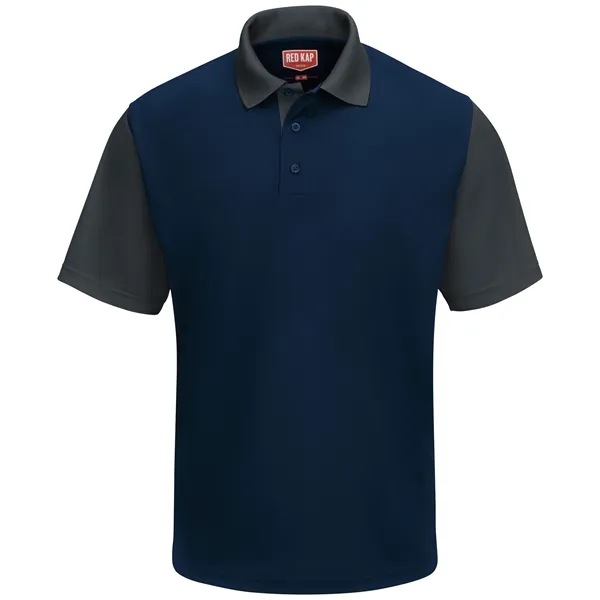 Red Kap® Men's Shortsleeve Performance Knit® Colorblock Polo