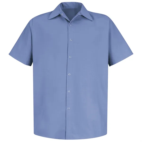 Red Kap® Men's Shortsleeve Specialized Pocketless Work Shirt