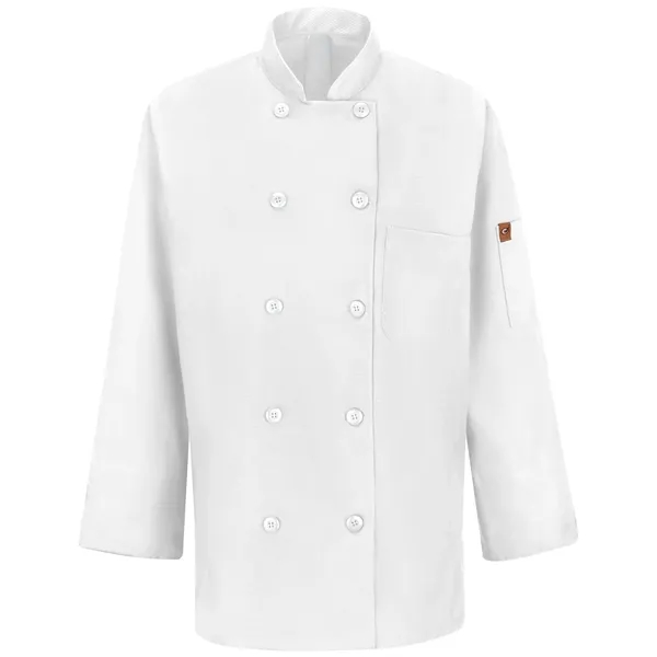 Custom Red Kap® Women's Chef Coat with OilBlok + MIMIX®