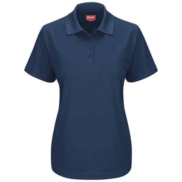 Red Kap® Women's Shortsleeve Performance Knit® Core Polo - Red Kap® Women's Shortsleeve Performance Knit® Core Polo - Image 3 of 9