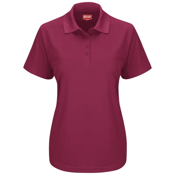 Red Kap® Women's Shortsleeve Performance Knit® Core Polo - Red Kap® Women's Shortsleeve Performance Knit® Core Polo - Image 4 of 9