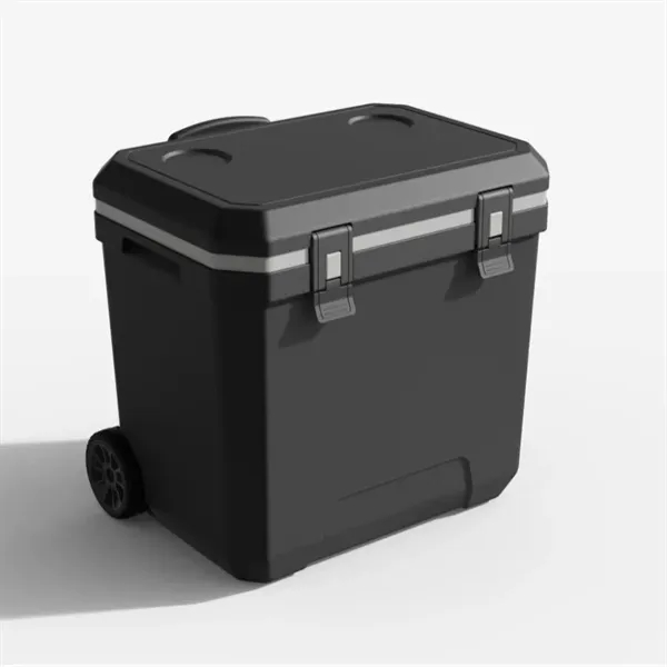 38L Outdoor Trolley Insulated Box - 38L Outdoor Trolley Insulated Box - Image 3 of 6