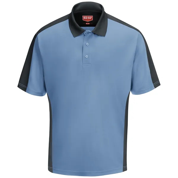 Red Kap® Men's Short Sleeve Performance Knit® Two-Tone Polo - Red Kap® Men's Short Sleeve Performance Knit® Two-Tone Polo - Image 5 of 7