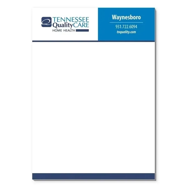 5" x 7" Sticky Note Pad with 100 Sheets - 5" x 7" Sticky Note Pad with 100 Sheets - Image 2 of 3