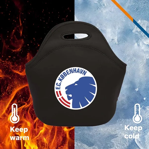 Daphne Neoprene Zipper Lunch Bag - Daphne Neoprene Zipper Lunch Bag - Image 1 of 8