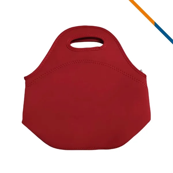 Daphne Neoprene Zipper Lunch Bag - Daphne Neoprene Zipper Lunch Bag - Image 6 of 8