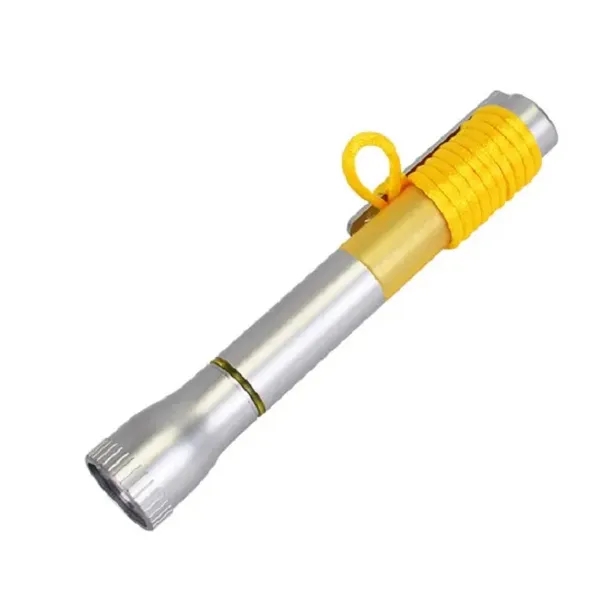 Multifunction LED Flashlight Pen with Clip and Lanyard - Multifunction LED Flashlight Pen with Clip and Lanyard - Image 2 of 2
