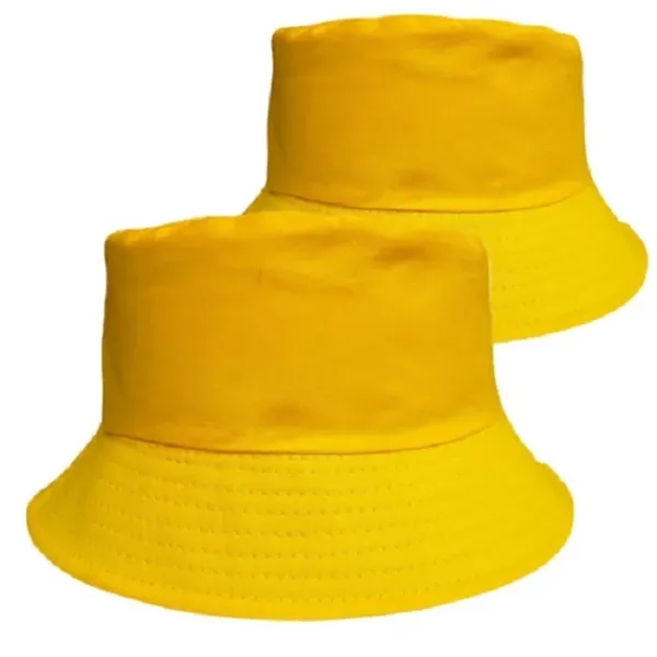 Unisex Cotton Bucket Hat Fisherman Cotton Hat Outdoor Cap - Unisex Cotton Bucket Hat Fisherman Cotton Hat Outdoor Cap - Image 2 of 3