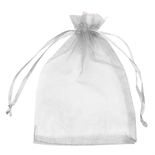 6.29 X 8.66 Inch Organza Candy Drawstring Bag - 6.29 X 8.66 Inch Organza Candy Drawstring Bag - Image 5 of 9
