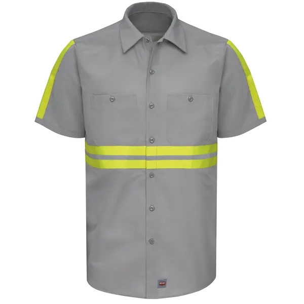 Red Kap® Shortsleeve Enhanced Visibility Industrial Shirt