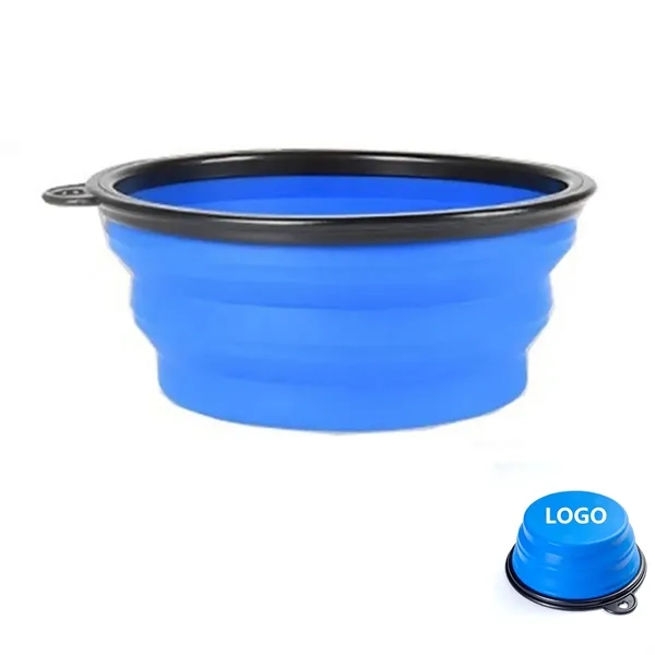 Dog Toy Frisbee Folding Bowl Keychain - Dog Toy Frisbee Folding Bowl Keychain - Image 1 of 2