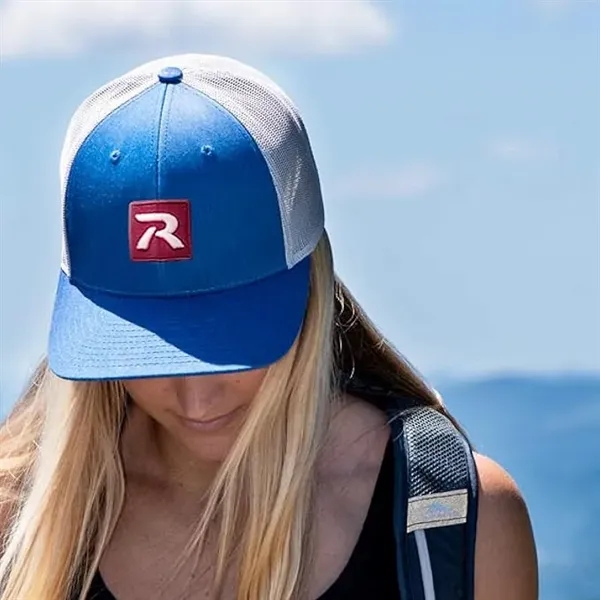 Unisex Adjustable Snapback Trucker Baseball Cap - Unisex Adjustable Snapback Trucker Baseball Cap - Image 2 of 6