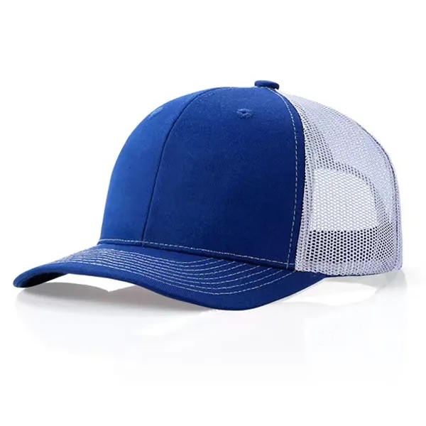 Unisex Adjustable Snapback Trucker Baseball Cap - Unisex Adjustable Snapback Trucker Baseball Cap - Image 5 of 6