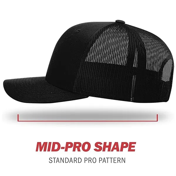 Unisex Adjustable Snapback Trucker Baseball Cap - Unisex Adjustable Snapback Trucker Baseball Cap - Image 1 of 6