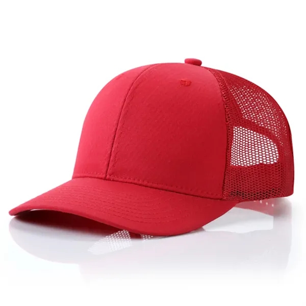 Unisex Adjustable Snapback Trucker Baseball Cap - Unisex Adjustable Snapback Trucker Baseball Cap - Image 4 of 6