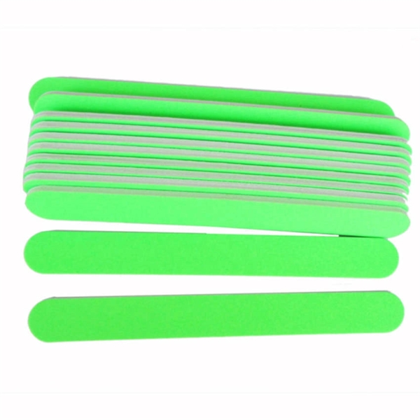 Neon Green / both sides Regular Sized Emery board - Neon Green / both sides Regular Sized Emery board - Image 1 of 1