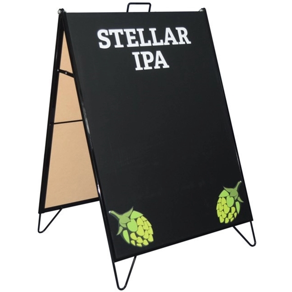 Metal A Frame Double Sided Chalkboard Kit - Metal A Frame Double Sided Chalkboard Kit - Image 1 of 2