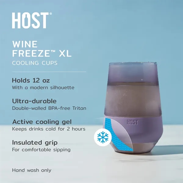 HOST® Tinted Wine FREEZE™ XL Cup - HOST® Tinted Wine FREEZE™ XL Cup - Image 6 of 14