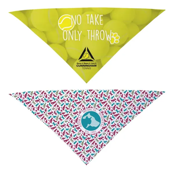 Dye-Sublimated Pet Bandana - Dye-Sublimated Pet Bandana - Image 0 of 0