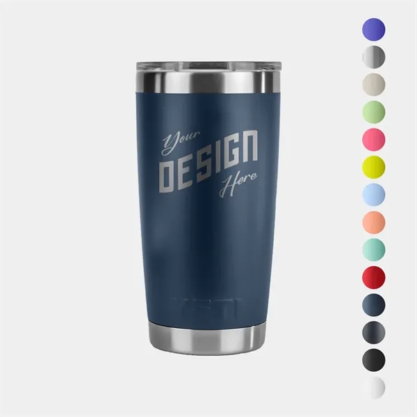 20 Oz YETI® Rambler Stainless Steel Vacuum Insulated Tumbler - 20 Oz YETI® Rambler Stainless Steel Vacuum Insulated Tumbler - Image 0 of 15