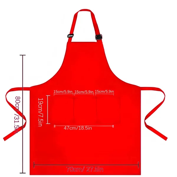 Professional Work Apron with Multi Pockets for Kitchen - Professional Work Apron with Multi Pockets for Kitchen - Image 1 of 2