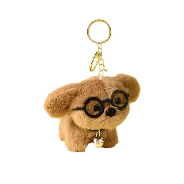 Cute Mini Dog Plush Keychain Fashion Accessories - Cute Mini Dog Plush Keychain Fashion Accessories - Image 1 of 6