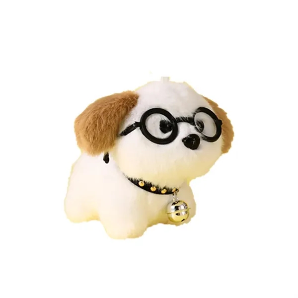 Cute Mini Dog Plush Keychain Fashion Accessories - Cute Mini Dog Plush Keychain Fashion Accessories - Image 2 of 6