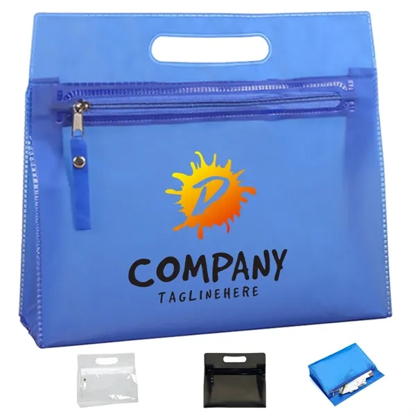 Transparent toiletries storage colorful travel bag cosmetics - Transparent toiletries storage colorful travel bag cosmetics - Image 0 of 6