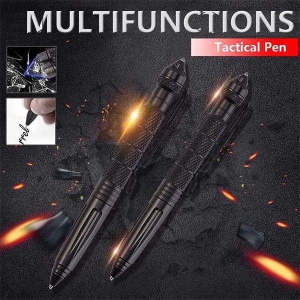 Tactical Pen with Glass Breaker - Tactical Pen with Glass Breaker - Image 3 of 5