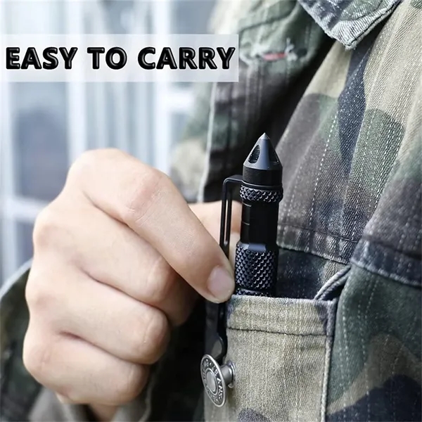 Tactical Pen with Glass Breaker - Tactical Pen with Glass Breaker - Image 4 of 5