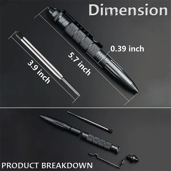 Tactical Pen with Glass Breaker - Tactical Pen with Glass Breaker - Image 5 of 5