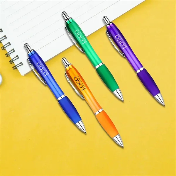Click Action Plastic Satin Pen - Click Action Plastic Satin Pen - Image 0 of 9