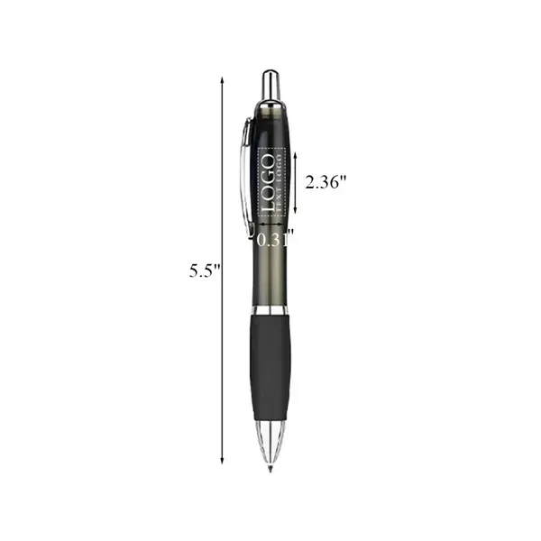 Click Action Plastic Satin Pen - Click Action Plastic Satin Pen - Image 2 of 9