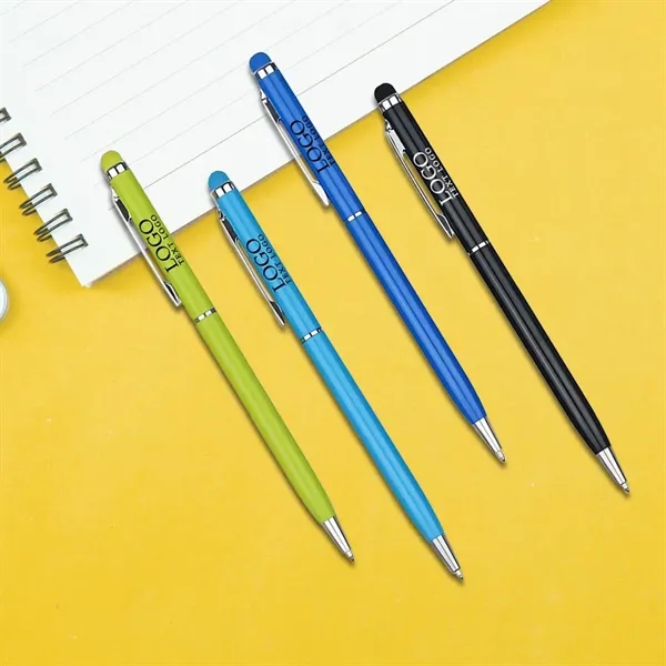 Custom Slim Metal Stylus Pen - Custom Slim Metal Stylus Pen - Image 0 of 13