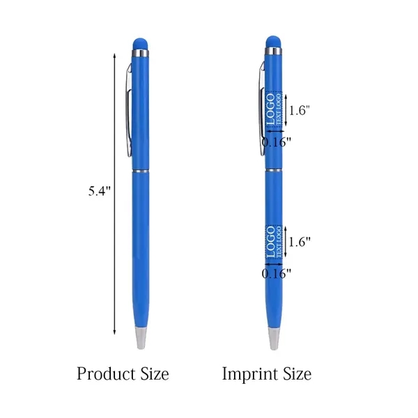 Custom Slim Metal Stylus Pen - Custom Slim Metal Stylus Pen - Image 3 of 13