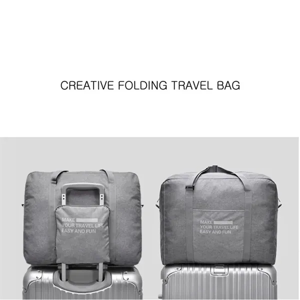 Travel Campinglarge Capacity Foldable Trolley Luggage Bag - Travel Campinglarge Capacity Foldable Trolley Luggage Bag - Image 1 of 8