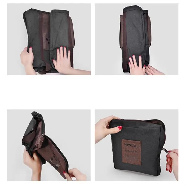 Travel Campinglarge Capacity Foldable Trolley Luggage Bag - Travel Campinglarge Capacity Foldable Trolley Luggage Bag - Image 3 of 8