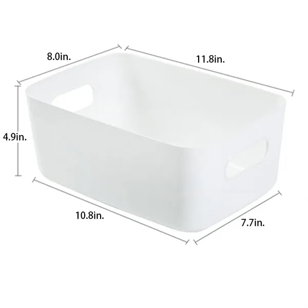 Storage Box Desktop Cosmetics Sundries Plastic Basket - Storage Box Desktop Cosmetics Sundries Plastic Basket - Image 4 of 7