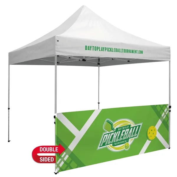 10' Premium Tent Half Wall Kit UV-Printed Double-Sided - 10' Premium Tent Half Wall Kit UV-Printed Double-Sided - Image 0 of 1