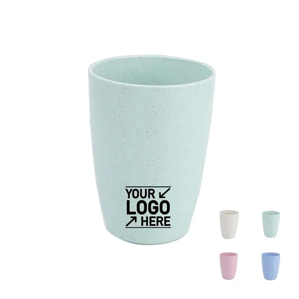 Eco-Friendly Wheat Straw Big Belly Cup - Eco-Friendly Wheat Straw Big Belly Cup - Image 0 of 3