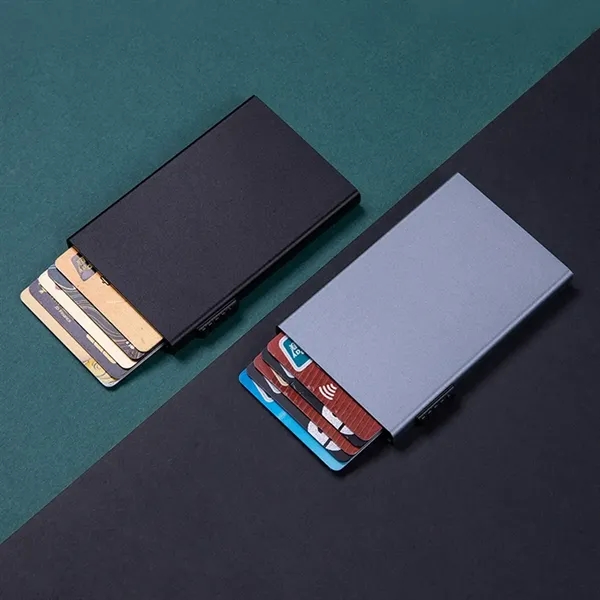 Automatic Pop-Up Business Card Holder Anti-Theft RFID - Automatic Pop-Up Business Card Holder Anti-Theft RFID - Image 3 of 7