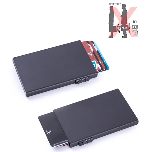 Automatic Pop-Up Business Card Holder Anti-Theft RFID - Automatic Pop-Up Business Card Holder Anti-Theft RFID - Image 4 of 7
