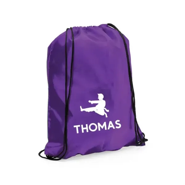 Polyester Drawstring Bag - Polyester Drawstring Bag - Image 3 of 4