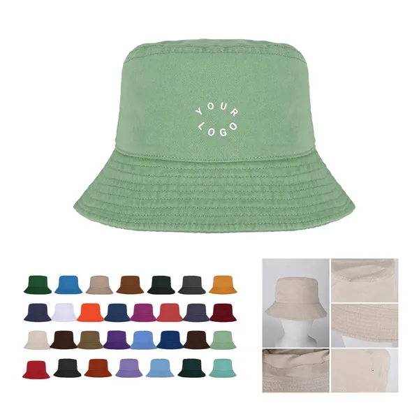 Cotton Bucket Hat for Outdoor Hiking - Cotton Bucket Hat for Outdoor Hiking - Image 0 of 31