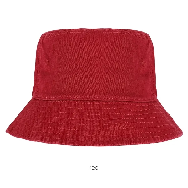 Cotton Bucket Hat for Outdoor Hiking - Cotton Bucket Hat for Outdoor Hiking - Image 9 of 31