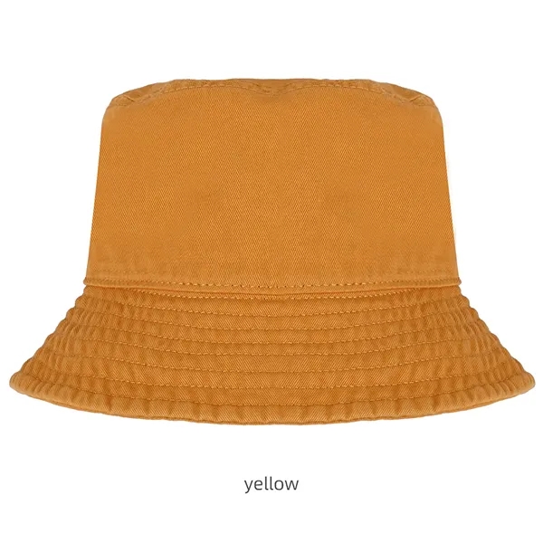 Cotton Bucket Hat for Outdoor Hiking - Cotton Bucket Hat for Outdoor Hiking - Image 10 of 31