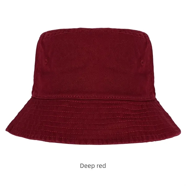 Cotton Bucket Hat for Outdoor Hiking - Cotton Bucket Hat for Outdoor Hiking - Image 24 of 31